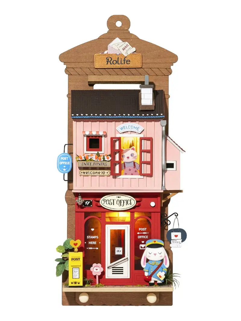Robotime - Wall Hanging Series; Love Post Office 1
