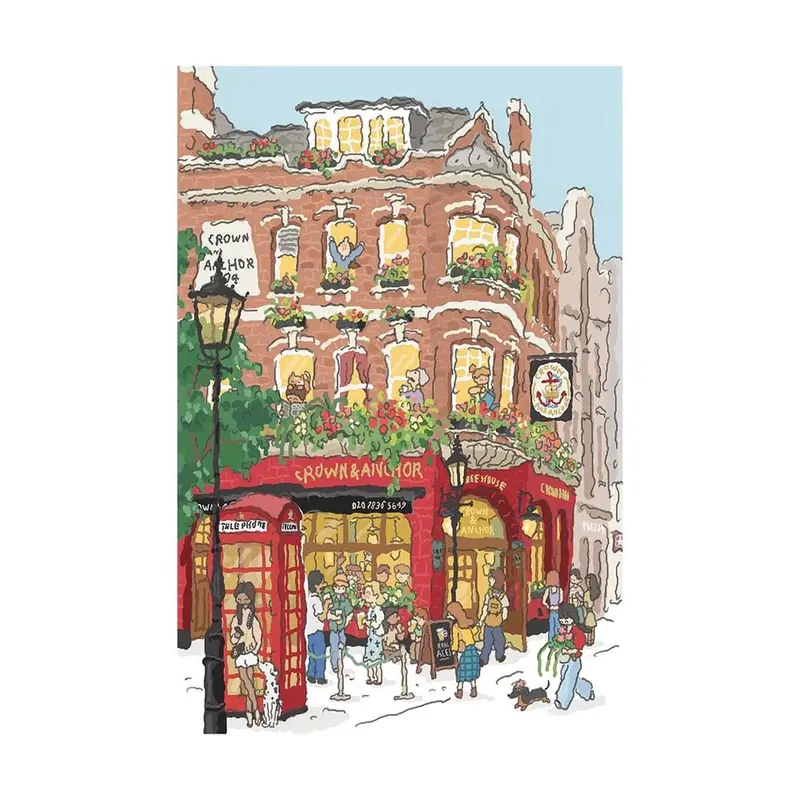 Robotime - Welcome To Covent Garden 1000 Piece Jigsaw Puzzle 1