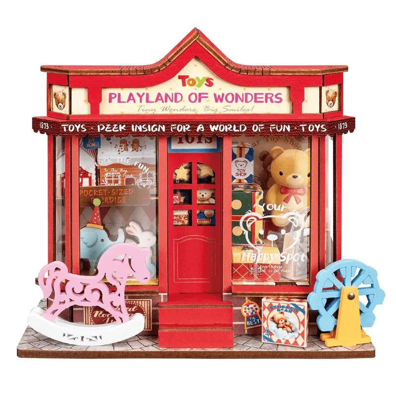 Robotime - Whimsey Toy Shop, Super Mini Houses 1