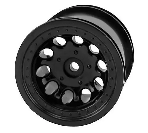 Rpm R/C Products - 2.2 Revolver Wheels Black Rr Rurtler & Stampede 1