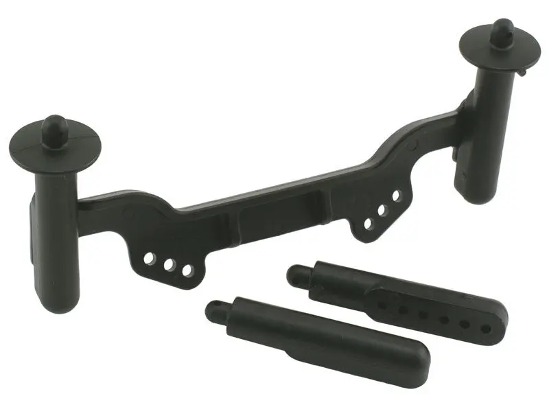 Rpm R/C Products - Adjustable Front Body Mounts & Posts For Slash, Rustler, Nitro Slash 1