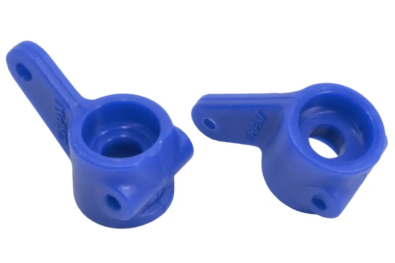 Rpm R/C Products - Blue Front Bearing Carriers (Slash 2Wd, Nitro Slash, E-Rustler & E-Stampede 2Wd) 1
