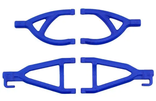 Rpm R/C Products - Blue Rear Up/Low Arms 1/16 E Revo 1