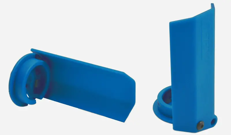 Rpm R/C Products - Blue Shock Shaft Gaurds For Traxxas X-Maxx 1
