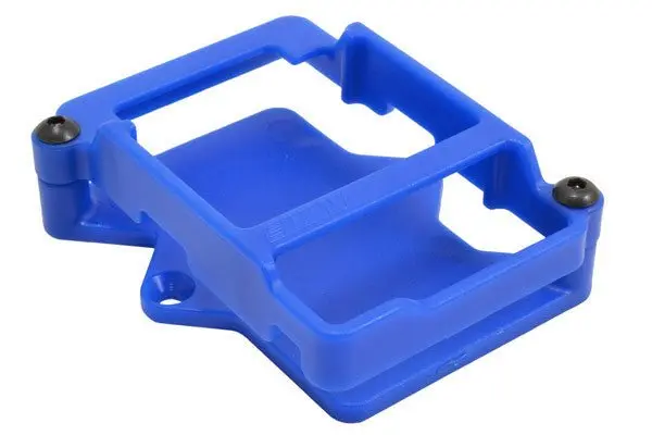 Rpm R/C Products - Esc Cage For Traxxas Xl-5 & Xl-10 Escs, Blue 1
