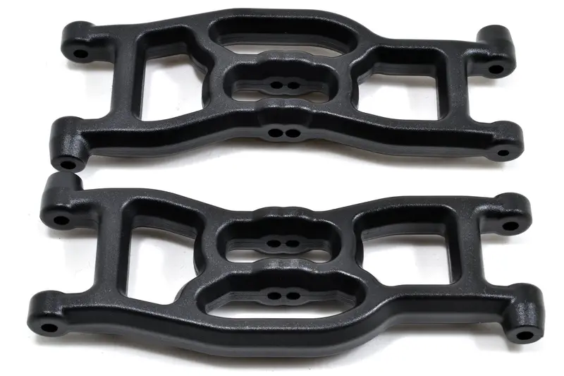 Rpm R/C Products - Front A-Arms, For Associated Pro2 Sc10, Trophy Rat, Black, 1 Pair 1