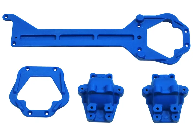 Rpm R/C Products - Front And Rear Upper Chassis And Differential Covers For The Latrax Teton And Rally 1