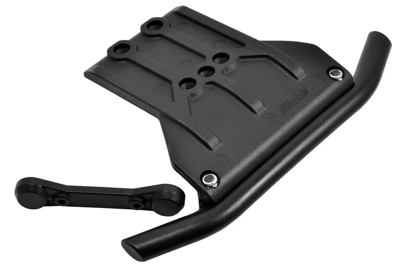 Rpm R/C Products - Front Bumper And Skid Plate, Black, For The Traxxas Sledge 1