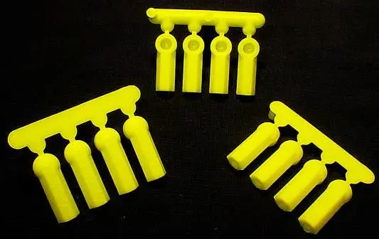 Rpm R/C Products - Hvy Duty Rod Ends Yellow/12 1