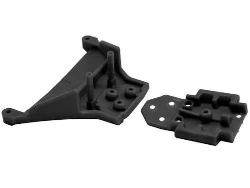 Rpm R/C Products - Lcg Slash 4×4, Rustler 4×4 & Rally Front Bulkhead – Black 1