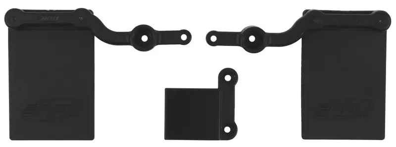 Rpm R/C Products - Mud Flap And Number Plate Kit (Sc10 2Wd Rear Bumpers Only) 1