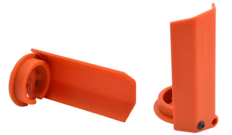 Rpm R/C Products - Orange Shock Shaft Guards For Traxxas X-Maxx 1