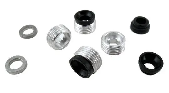 Rpm R/C Products - Pillow Ball Setscrews 7 Bushing Caps T/E-Maxx & Rp M C 1