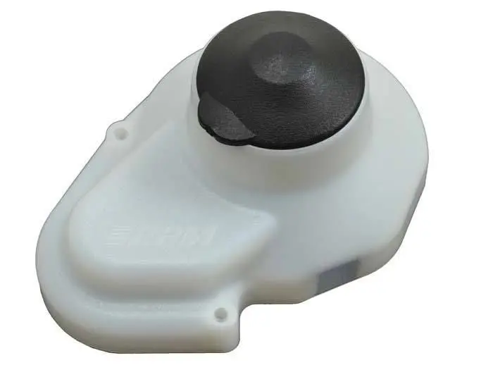 Rpm R/C Products - Rc10 Classic & Rc10t Gear Cover Dyable White 1