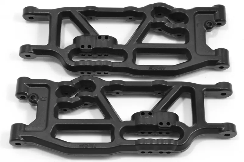 Rpm R/C Products - Rear A-Arms (Black) For V5 / Exb Versions Of 6S Arrma Kraton, Outcast, Notorious, Fireteam & Talion 1