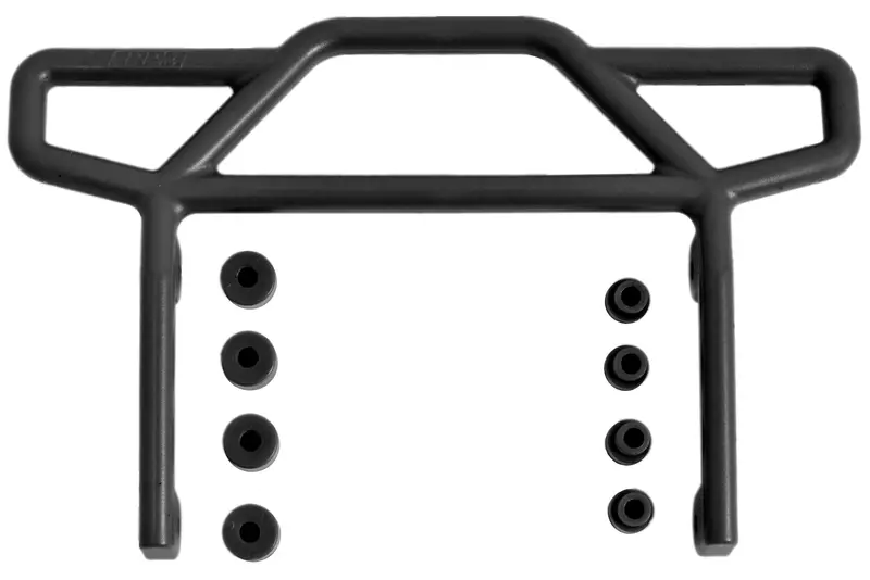 Rpm R/C Products - Rear Bumper For The Traxxas Electric Rustler - Black 1