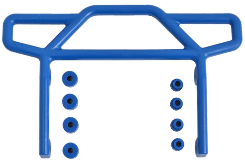 Rpm R/C Products - Rear Bumper For The Traxxas Electric Rustler - Blue 1