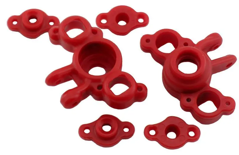 Rpm R/C Products - Red Axle Carriers 1/16 Revo/ Slash (2) 1