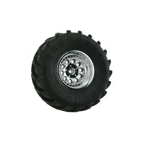 Rpm R/C Products - Revolver 2.2" Chrome Wide Wheelbase Wheels (2) 1