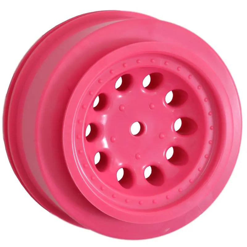 Rpm R/C Products - Revolver Short Course Wheels, Pink, For Front Traxxas Slash 1