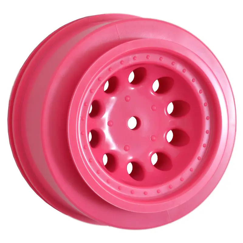 Rpm R/C Products - Revolver Short Course Wheels, Pink, For Traxxas Slash (2Wd/4X4) Front Or Rear 1