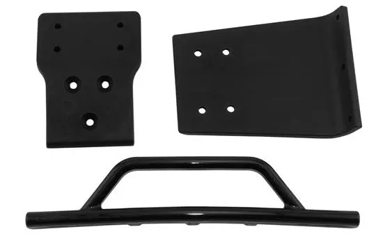 Rpm R/C Products - Slash 4X4 Frt Bumper/Skid Black 1