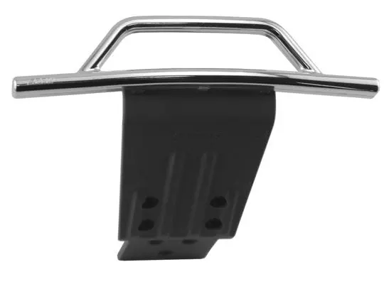 Rpm R/C Products - Slash 4X4 Frt Bumper/Skid Chrome/Gray 1