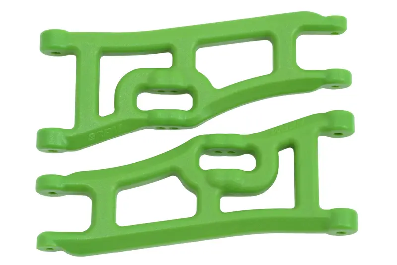 Rpm R/C Products - Wide Front A-Arms, Traxxas E-Rustler & Stampede 2Wd - Green 1