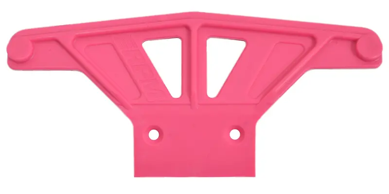 Rpm R/C Products - Wide Front Bumper, Pink, For Traxxas Rustler/Stampede/ Nitro Sport/Bandit 1