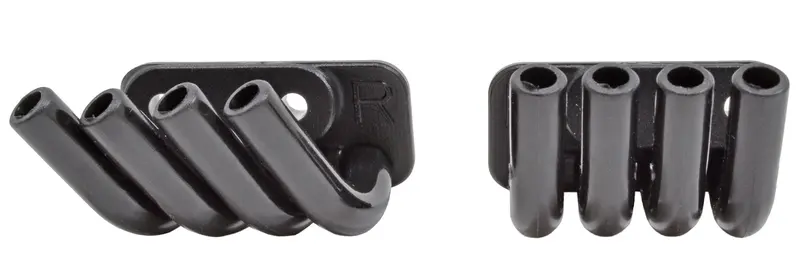 Rpm R/C Products - Zoomies Mock Exhaust Headers Black 1
