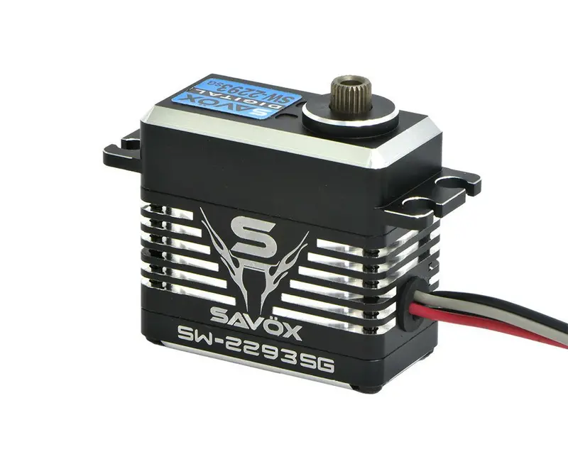Savox - 3S Direct Power High Voltage Brushless, Waterproof Servo 0.11Sec/972.1Oz 2