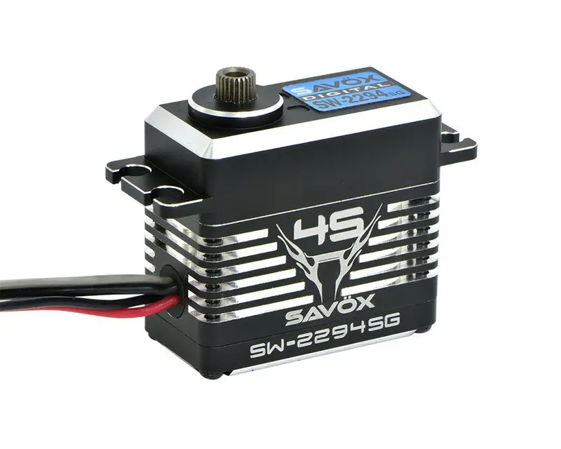Savox - 4S Direct Power High Voltage Brushless, Waterproof Servo 0.11Sec/1041.5Oz 1