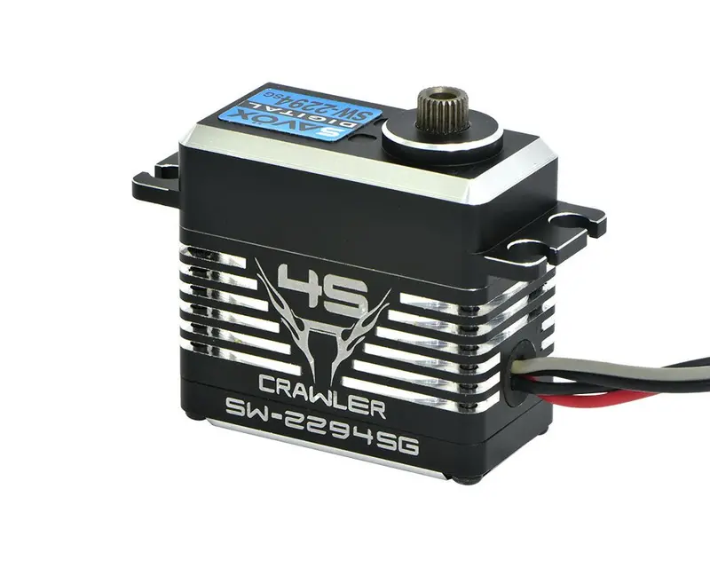 Savox - 4S Direct Power High Voltage Brushless, Waterproof Servo 0.11Sec/1041.5Oz 2