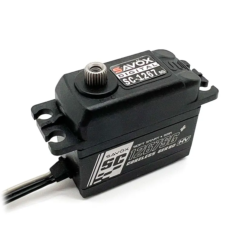 Savox - Black Edition, High Torque Digital Servo, 0.085Sec / 347.2Oz @ 8.4V 1