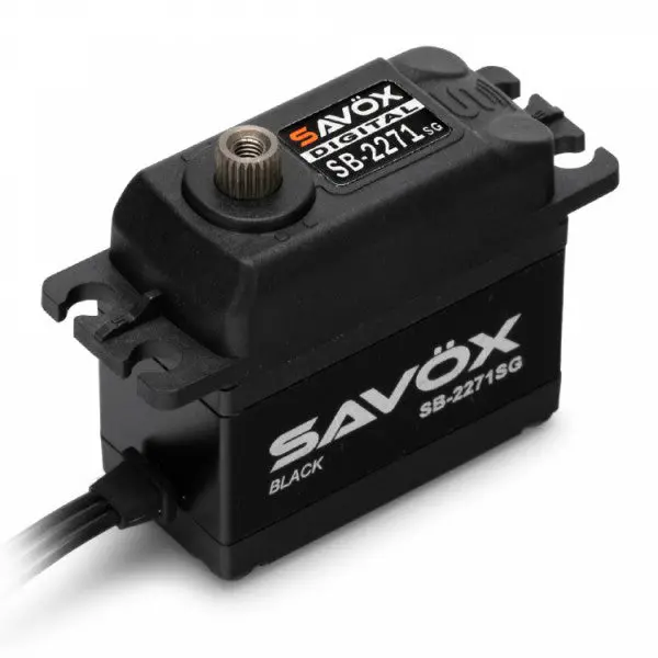Savox - Black Edition High Voltage Brushless Digital Servo 0.065Sec / 277Oz @ 7.4V 1