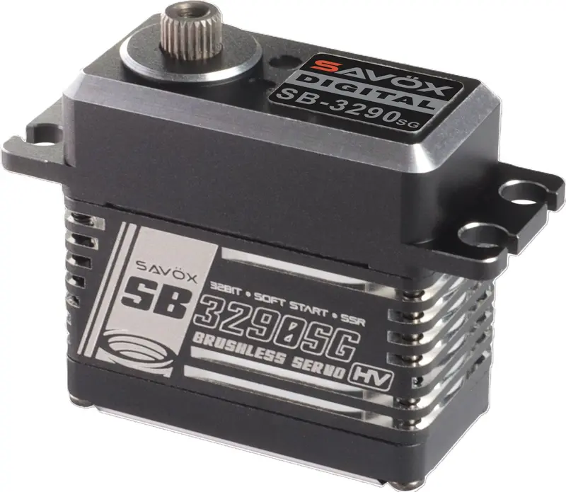 Savox - High Torque, High Voltage Brushless Servo, Black, 0.11Sec/1041.6 Oz/In @ 8.4V 1