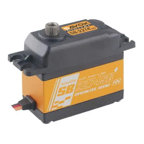 Savox - High Voltage Brushless Digital Servo With Soft Start, 0.080Sec / 347.2Oz @ 7.4V 1