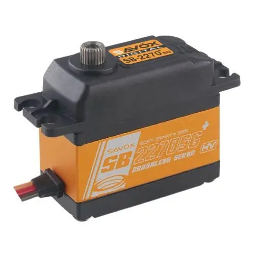 Savox - High Voltage Brushless Digital Servo With Soft Start, 0.11Sec / 624.9Oz @ 8.4V 1