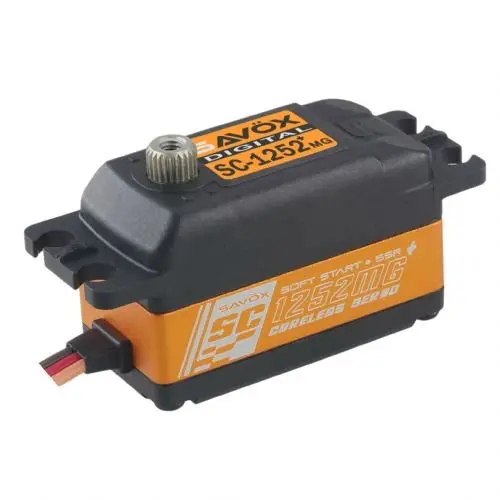 Savox - Low Profile Digital Servo Super Speed With Soft Start, 0.07Sec / 97.2Oz @ 6V 1