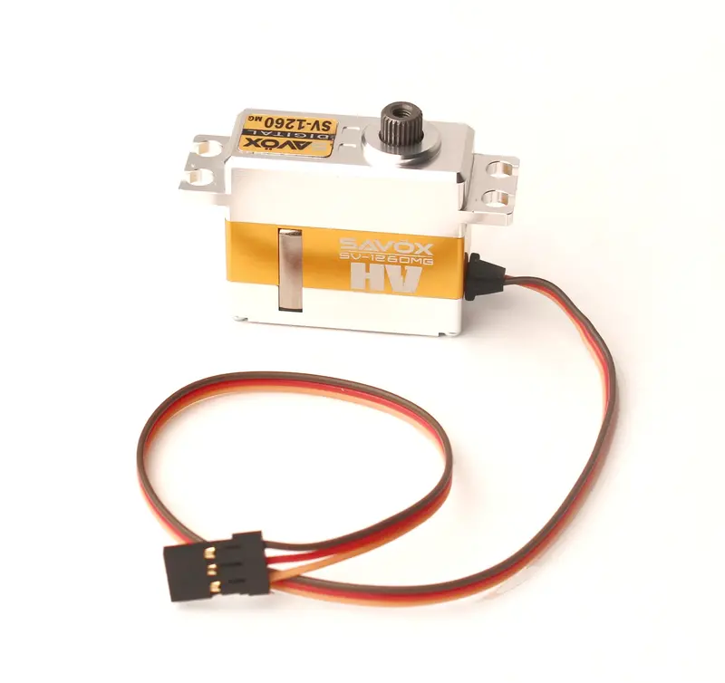 Savox - Mini Digital High Voltage Servo 0.055/167@ 7.4V Aluminum Case 1