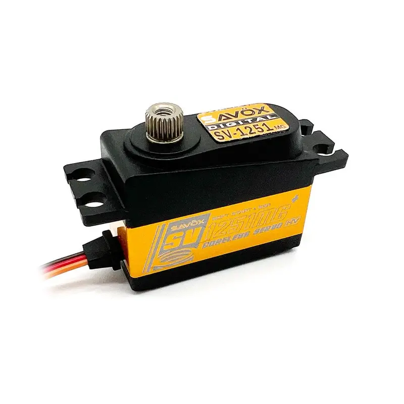 Savox - Mini Digital High Voltage Servo With Soft Start, 0.085Sec / 138.9Oz @ 8.4V 1