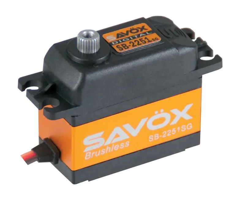 Savox - Standard Size Brushless Digital Servo, 0.085Sec / 208.3Oz @ 6V 1