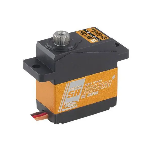 Savox - Super Torque Metal Gear Micro Digital Servo With Soft Start, 0.06/16.7 1