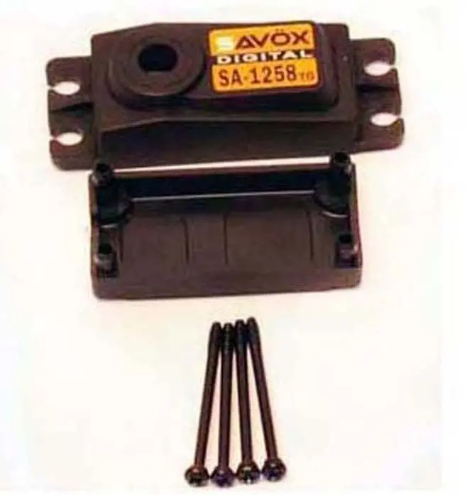 Savox - Top And Bottom Servo Case With Screws For Sgsa1258tg 1