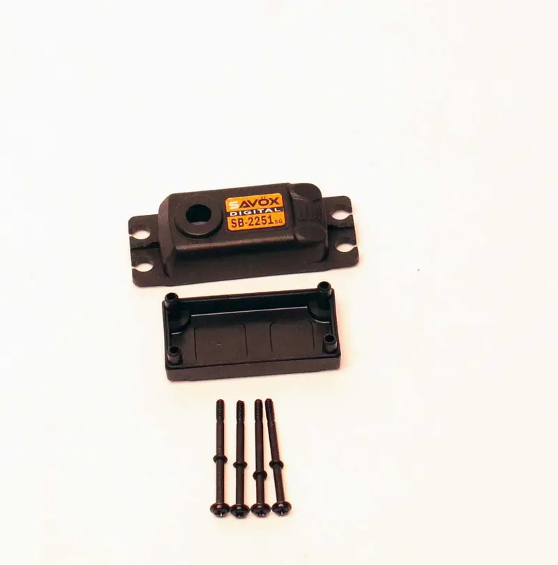 Savox - Top And Bottom Servo Case With Screws For Sgsb2251sg 1