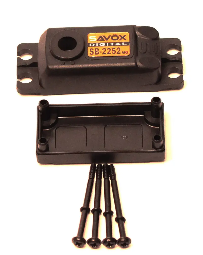 Savox - Top And Bottom Servo Case With Screws, For Sgsb2252mg 1