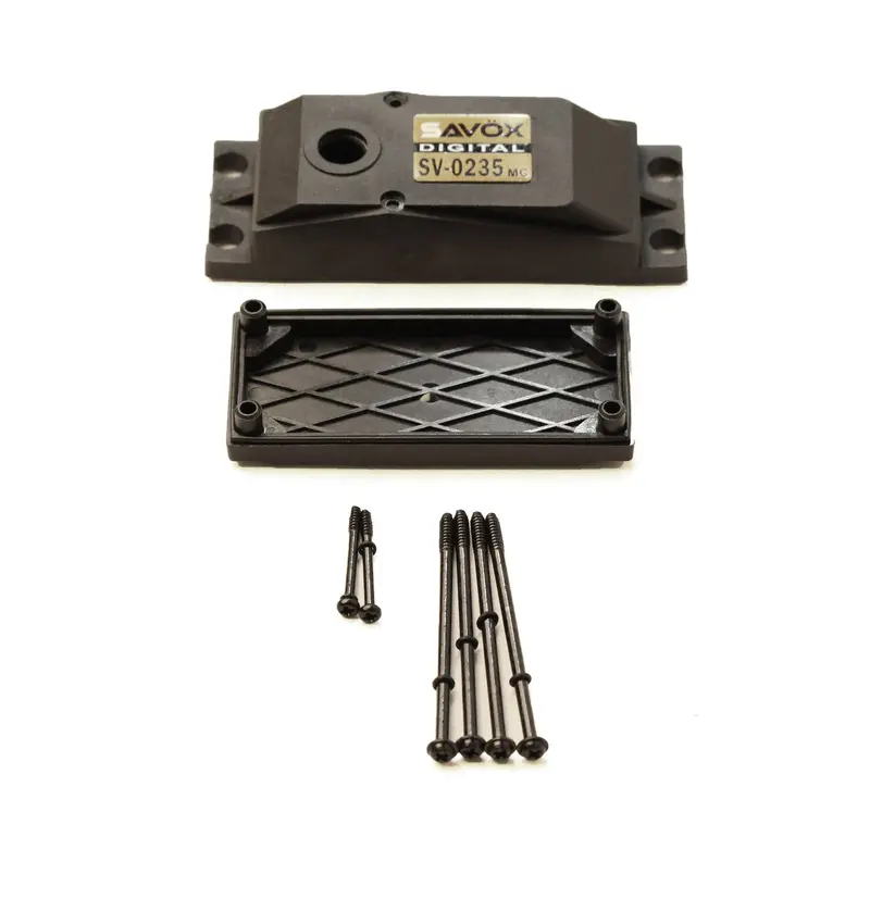 Savox - Top And Bottom Servo Case With Screws For Sgsv0235mg 1