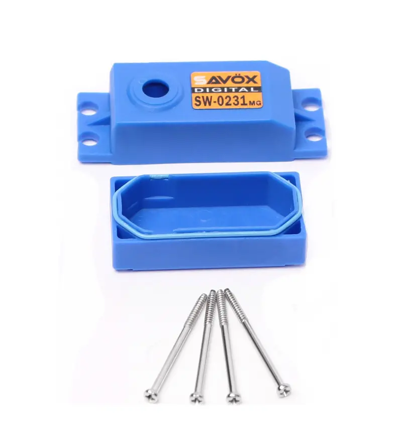 Savox - Top And Bottom Servo Case With Screws For Sgsw0231mg 1