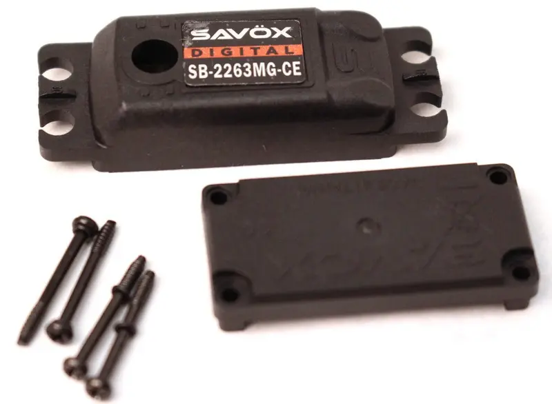 Savox - Top & Bottom Case W/ Screws For Sb2263mg-Ce Cavalieri Edition Servo 1