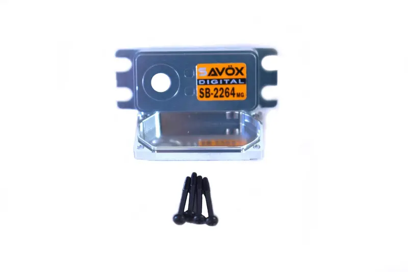 Savox - Top & Bottom Servo Case Set W/ 4 Screws, For Sb2264mg 1